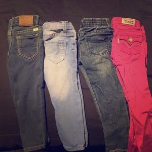 Jeans- Lucky Brand, Bebe, Jessica Simpson, Levi’s